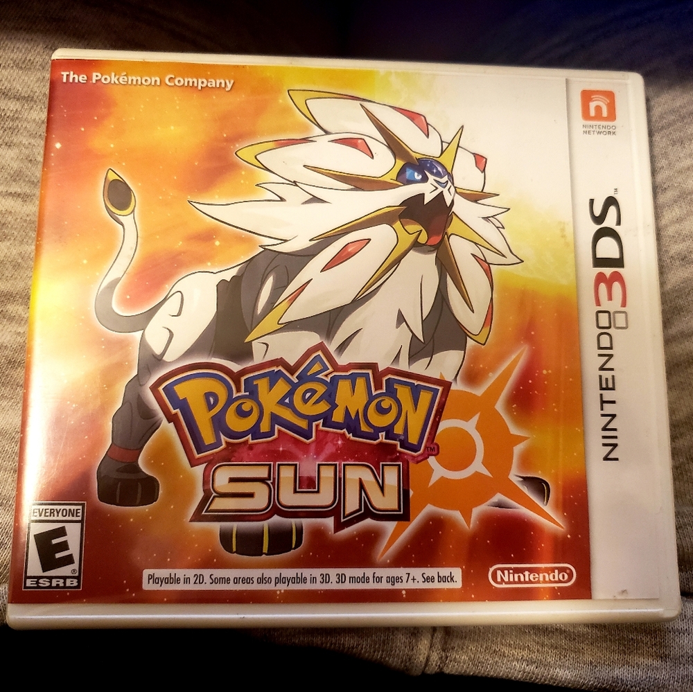 Pokemon Sun for Nintendo 3DS CASE ONLY